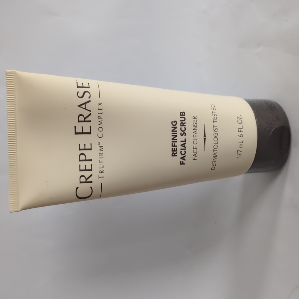 Crepe Erase Refining Facial Scrub Face Cleanser 6 oz